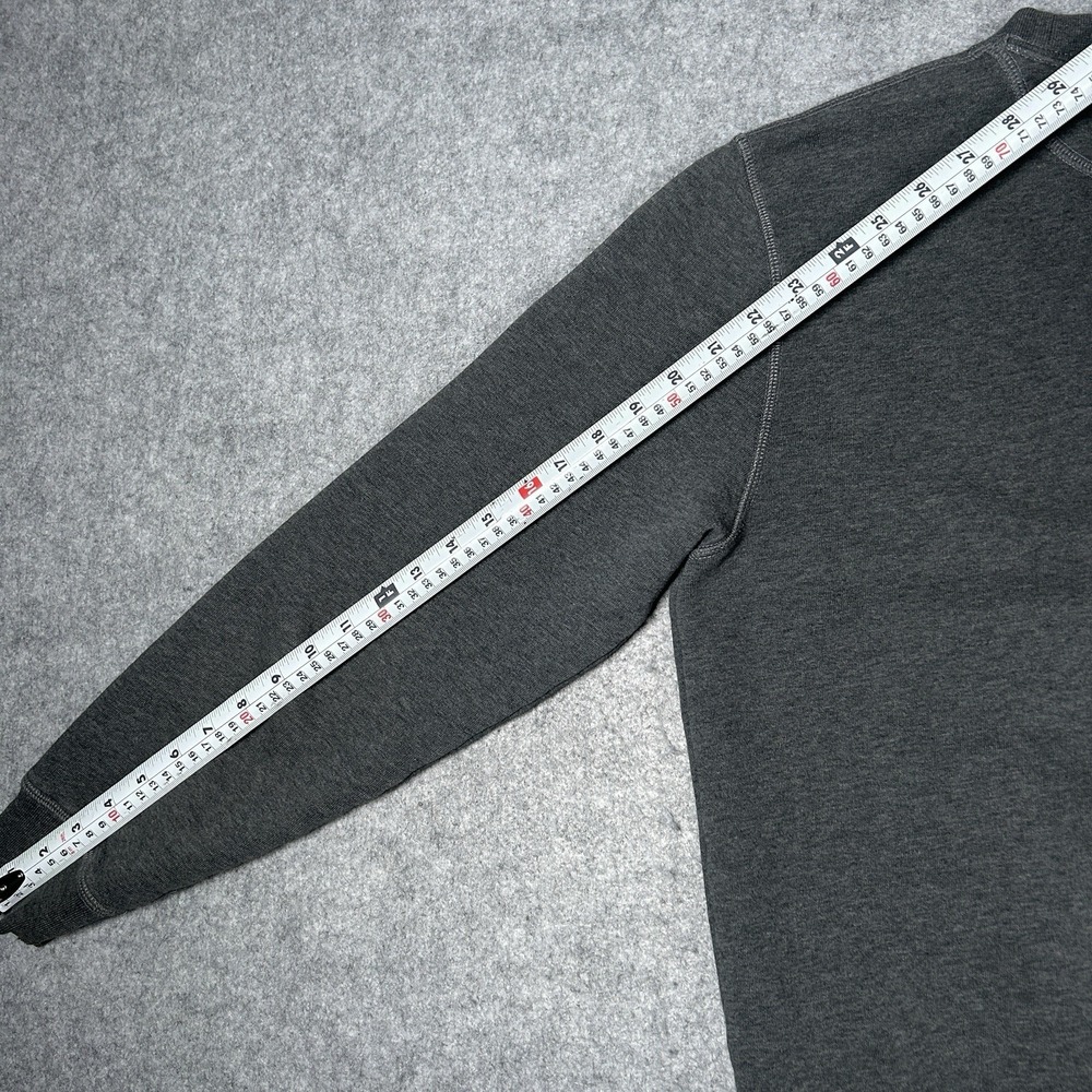 L.L. Bean Pullover‎ Sweater Men's Size Small Reg Grey Traditional Fit V Notch - Picture 3 of 11